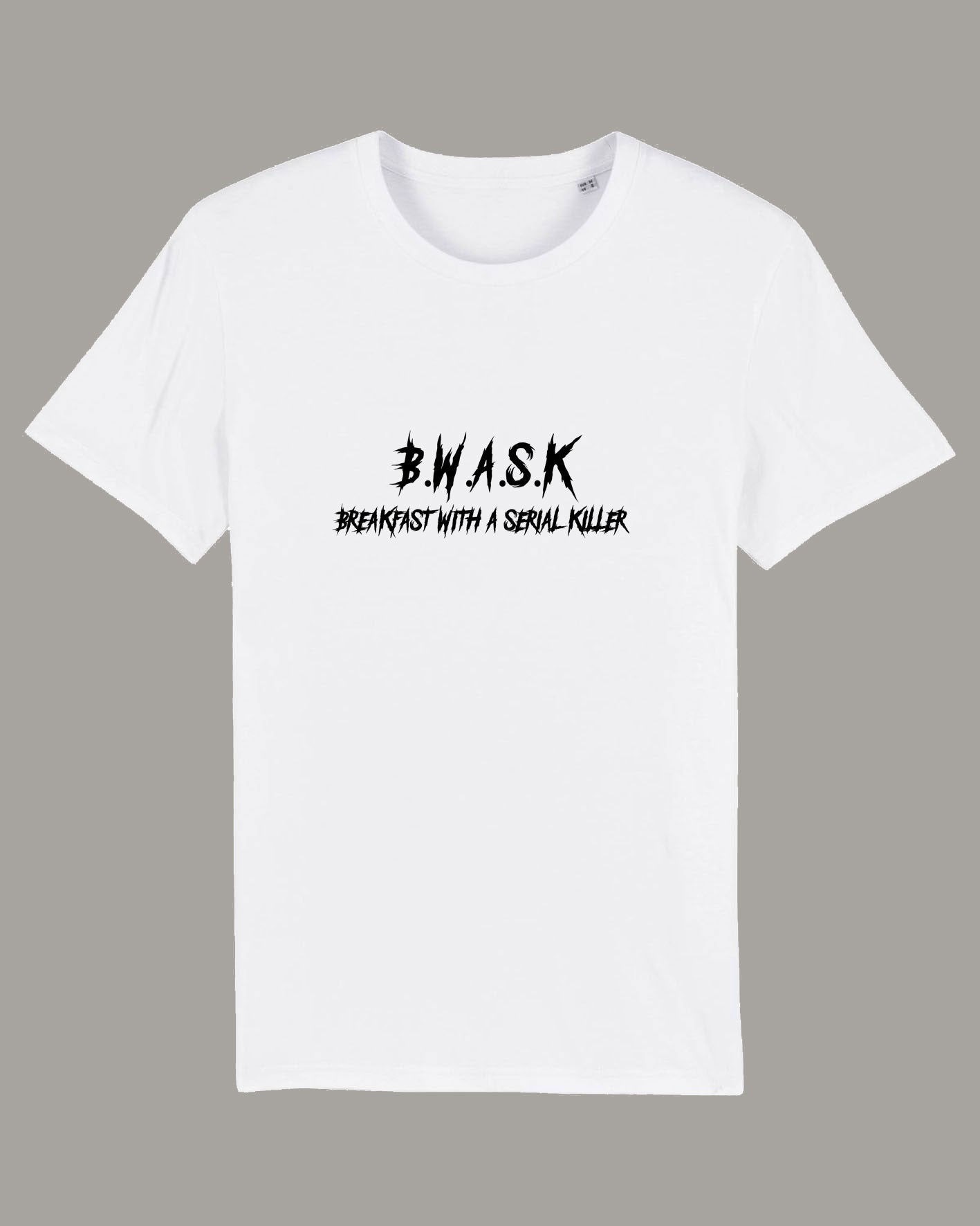 BWASK CENTRE LOGO T SHIRT WHITE