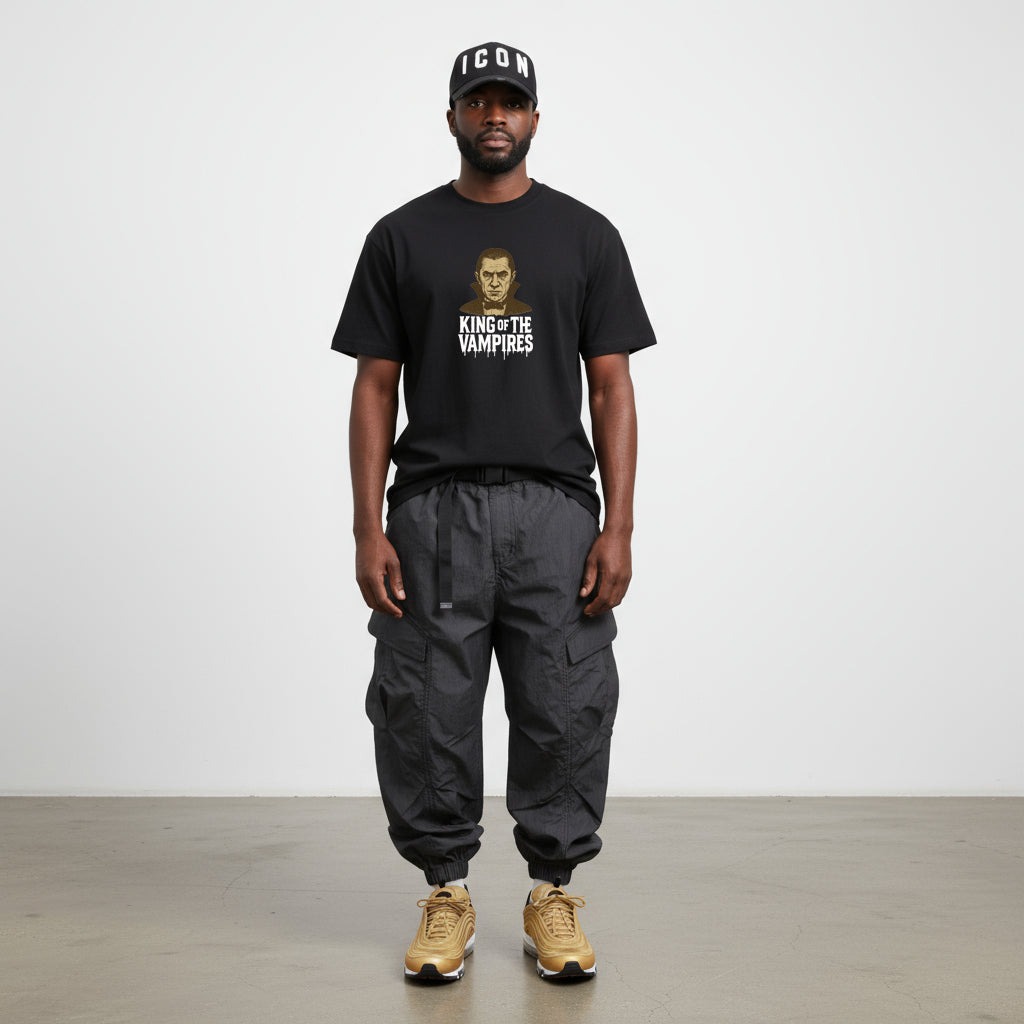 KING OF THE VAMPIRES T SHIRT BLACK