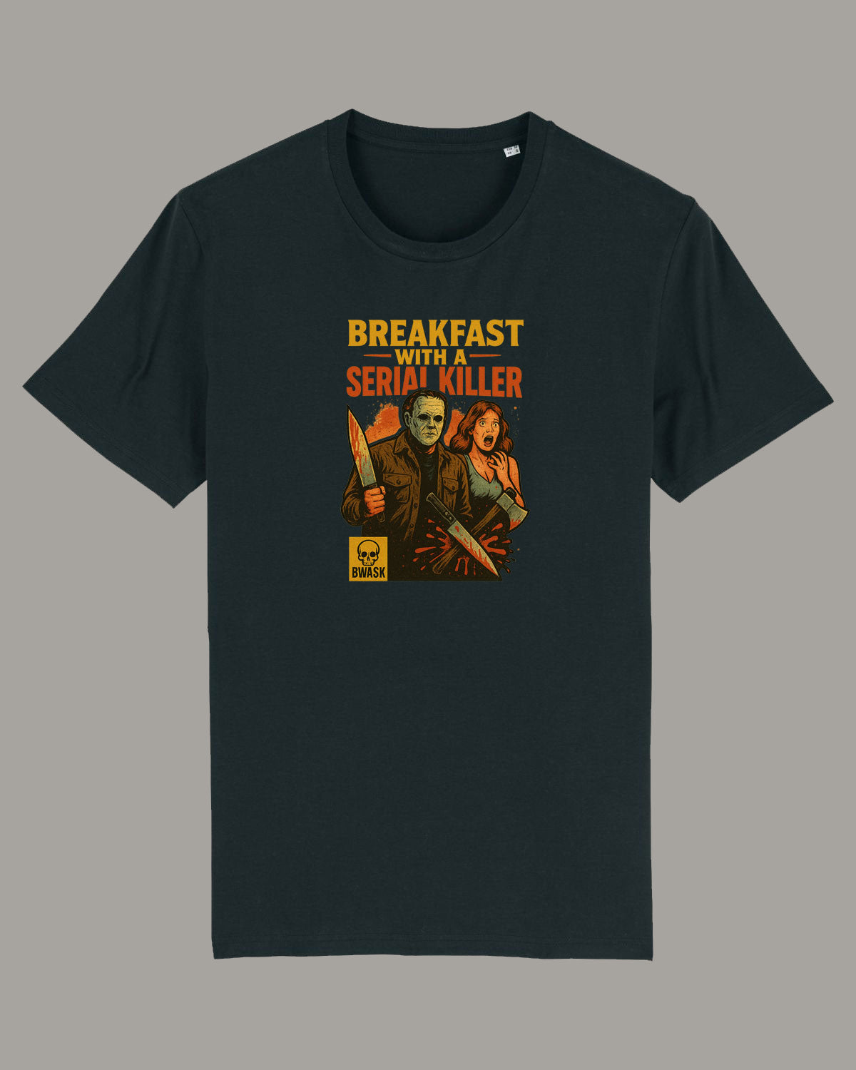 MASKED BREAKFAST T-SHIRT BLACK