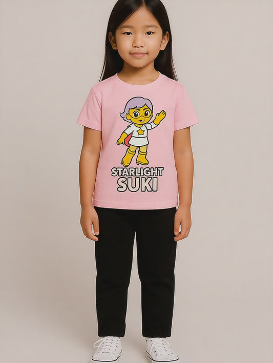 STARLIGHT SUKI T SHIRT COTTON PINK