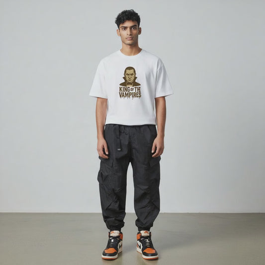 KING OF THE VAMPIRES T SHIRT WHITE