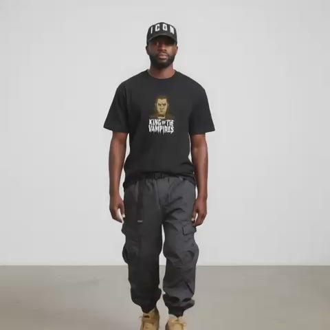 KING OF THE VAMPIRES T SHIRT BLACK