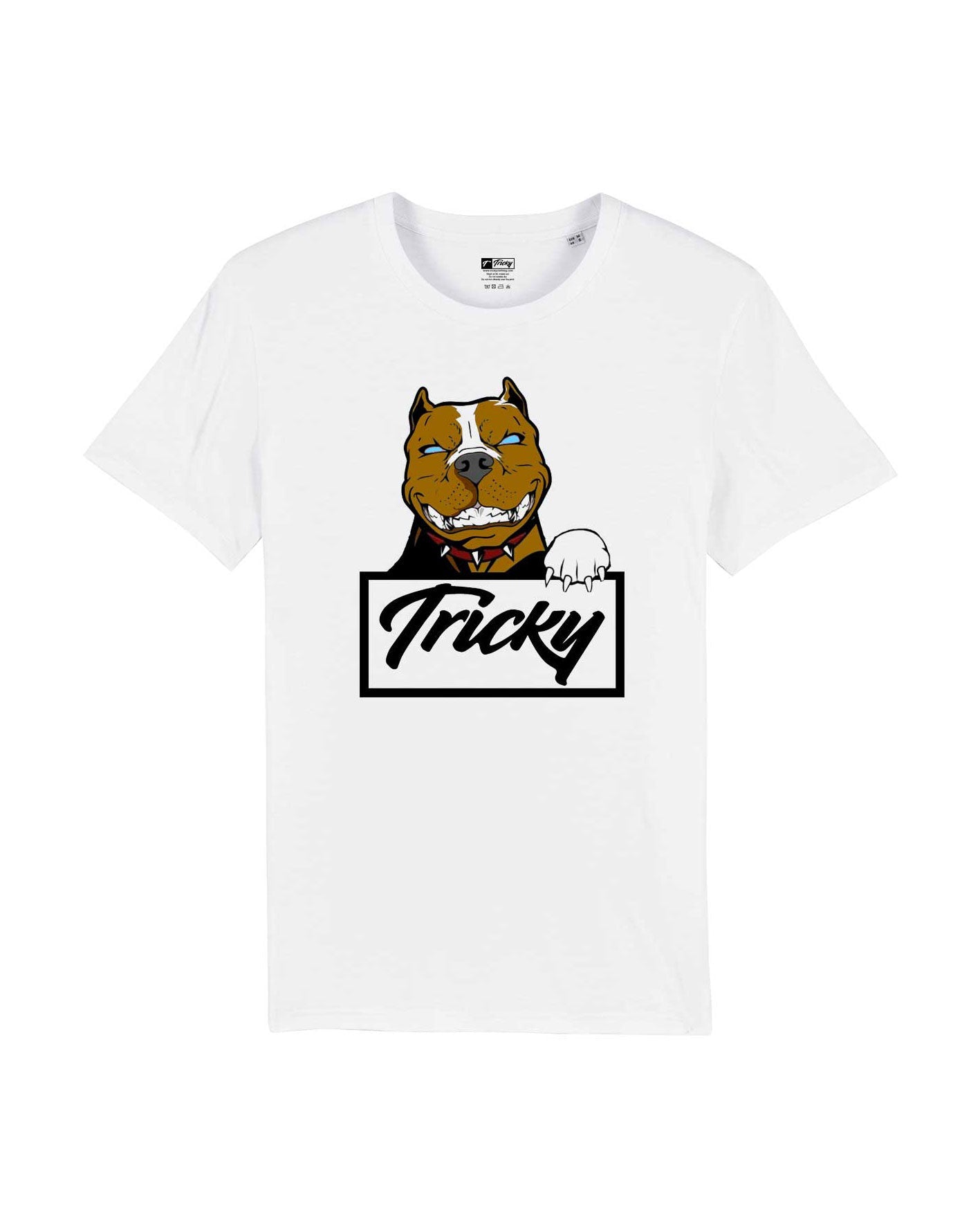 MENS BULLY T SHIRT WHITE