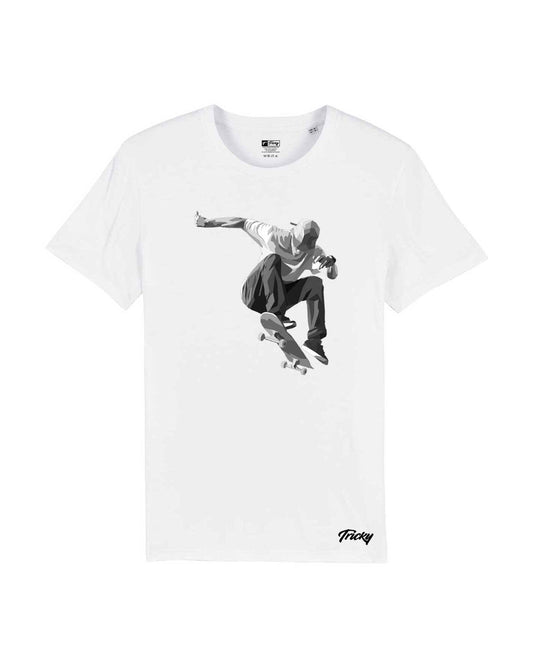 MENS JUMP T SHIRT WHITE