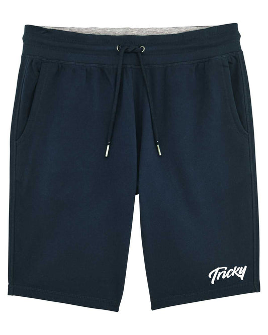 SMALL LOGO SHORTS NAVY WHITE