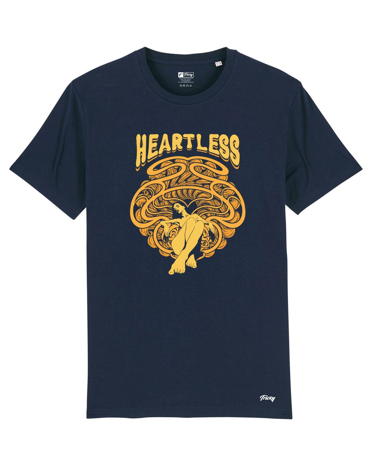 HEARTLESS T SHIRT NAVY