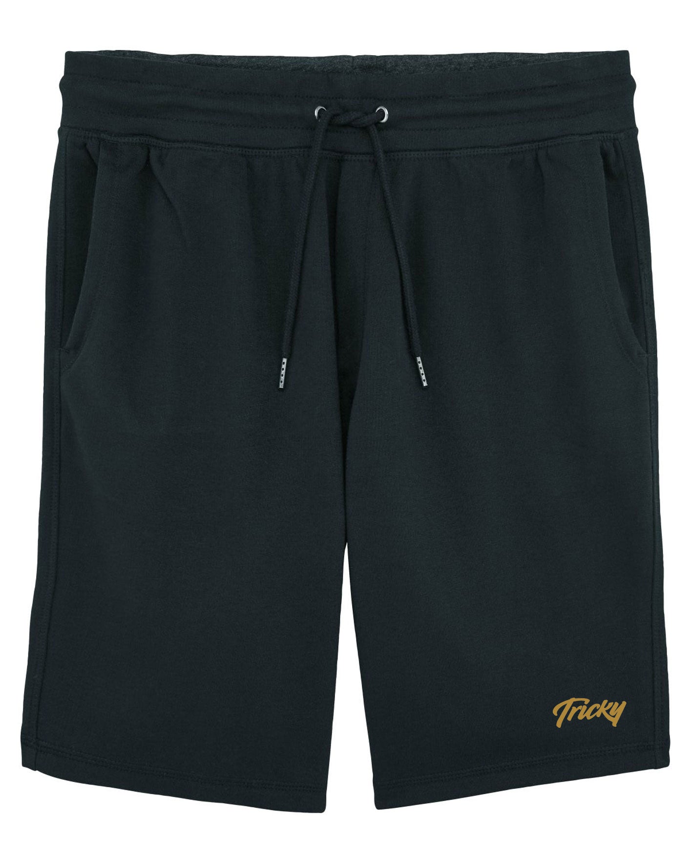 SMALL LOGO SHORTS BLACK GOLD