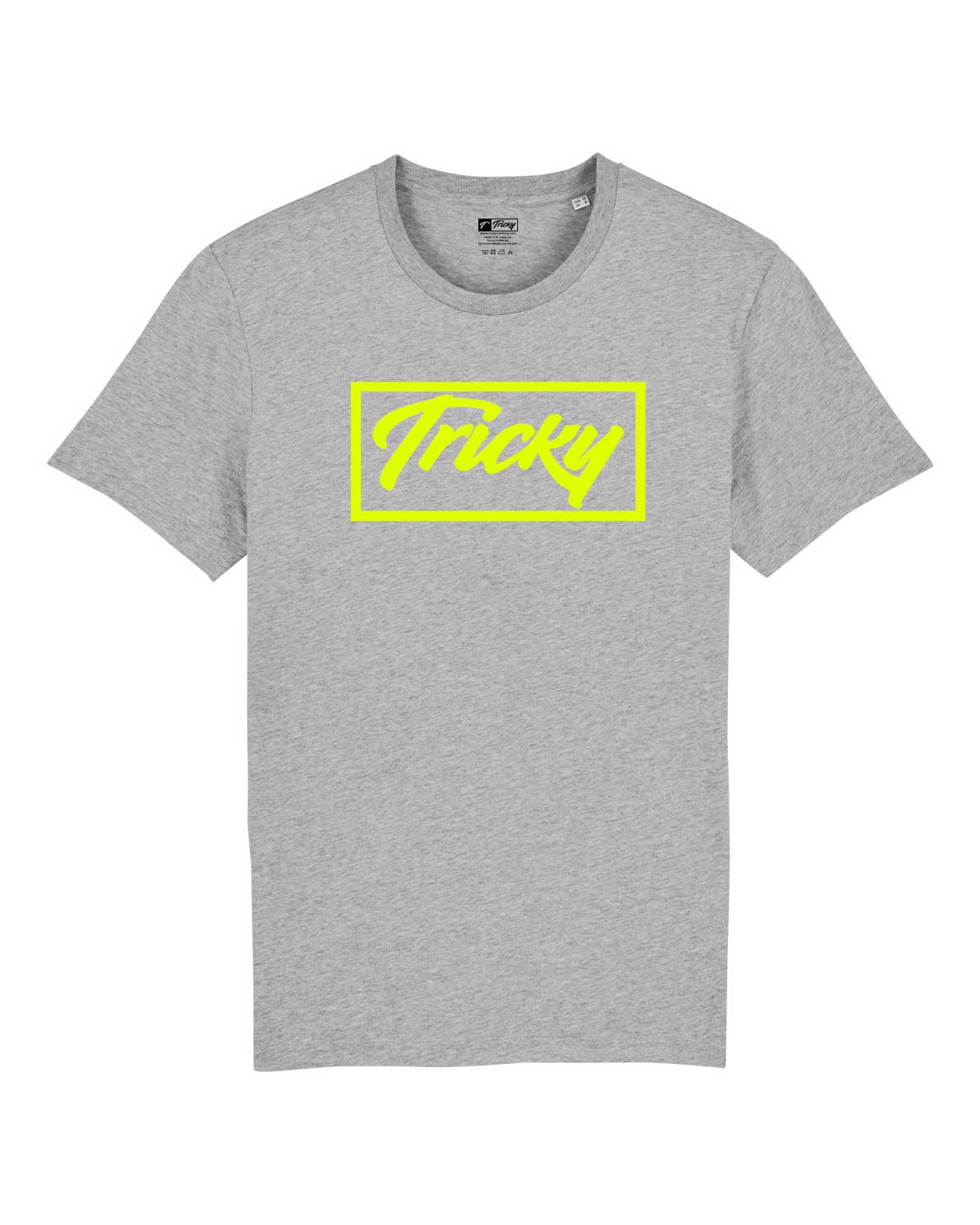 MENS NEON 95 T SHIRT GREY MARL YELLOW