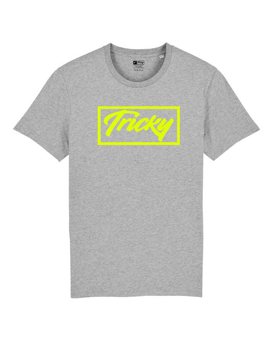 MENS NEON 95 T SHIRT GREY MARL YELLOW