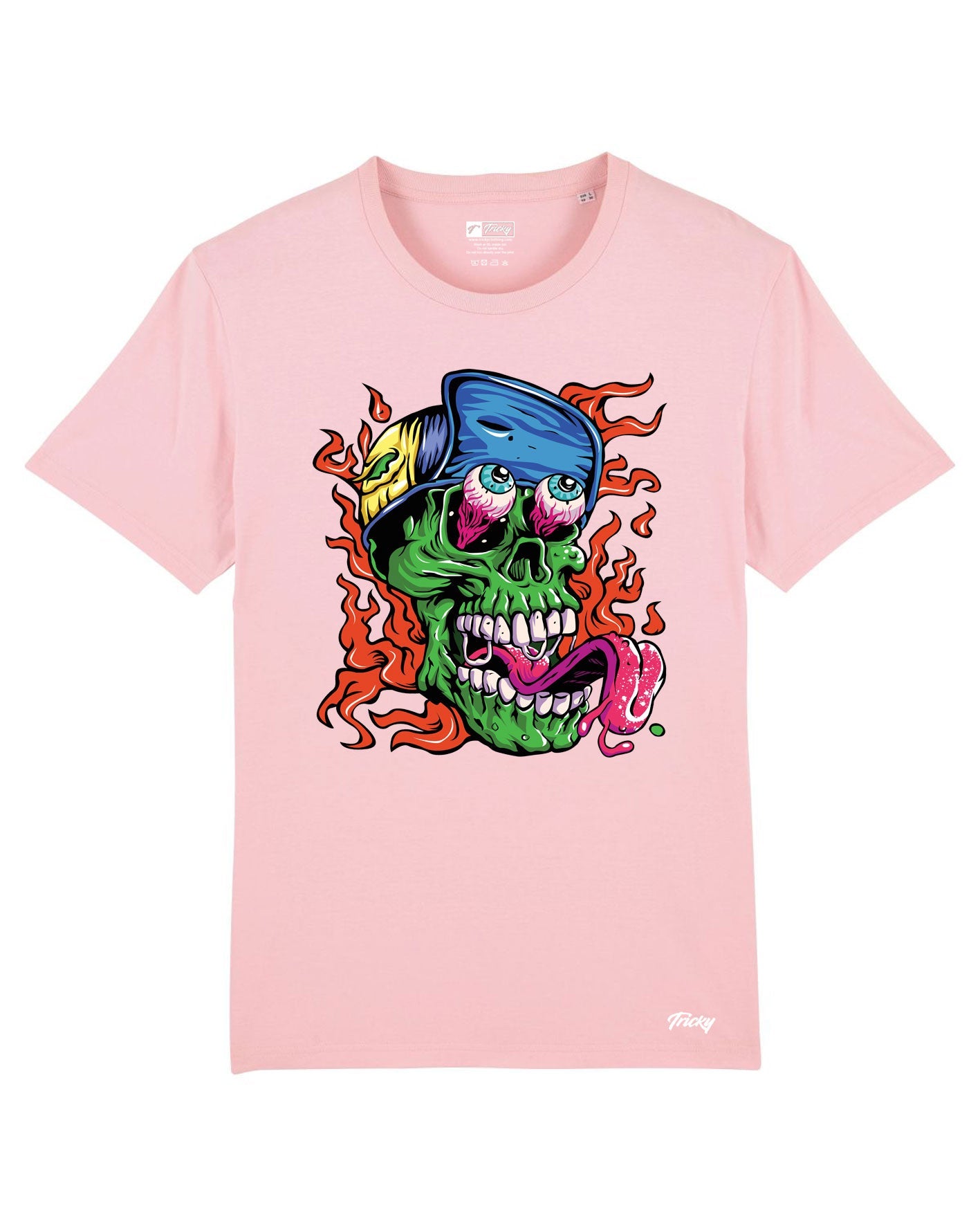 ZOMBIE T SHIRT PINK