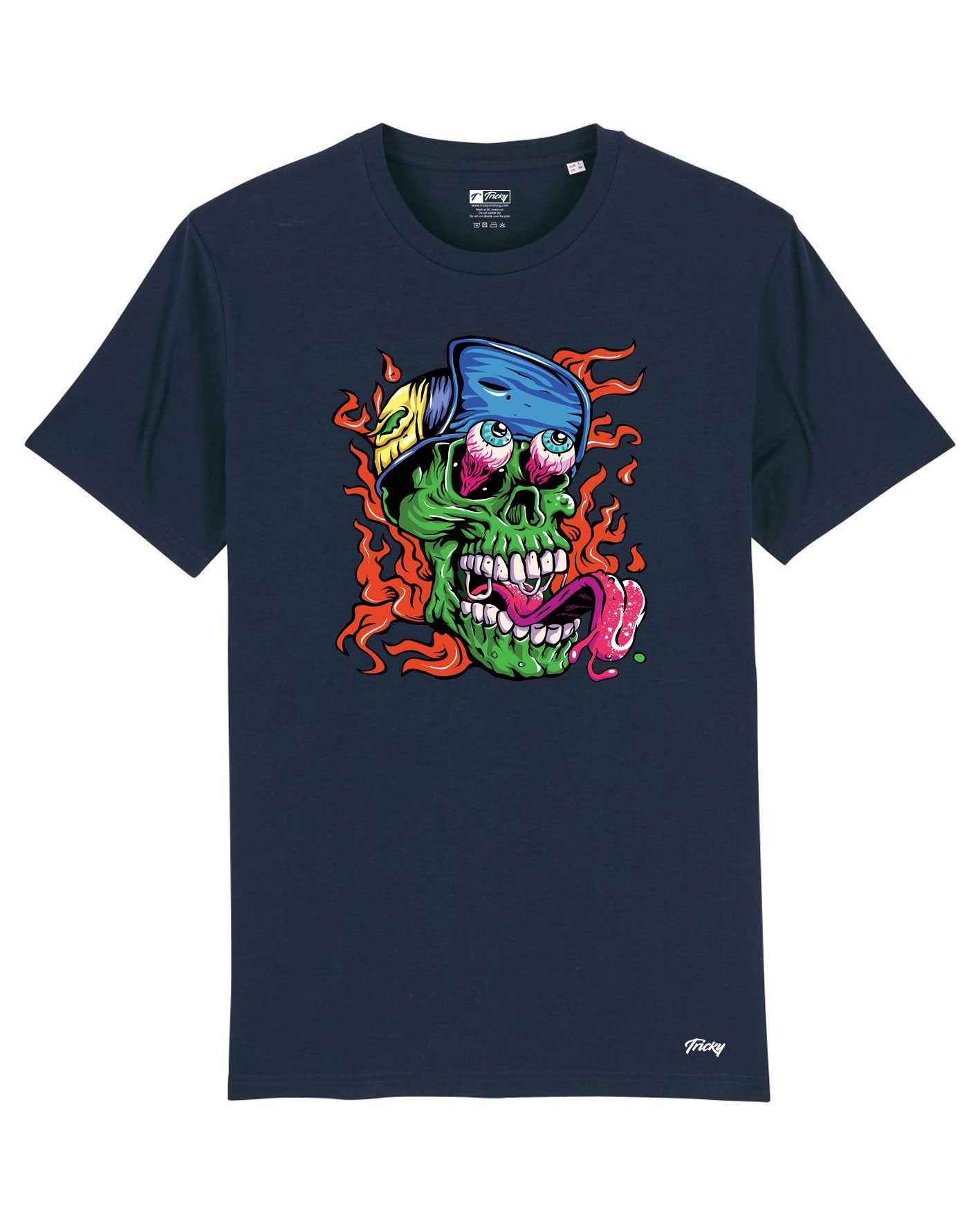 ZOMBIE T SHIRT NAVY