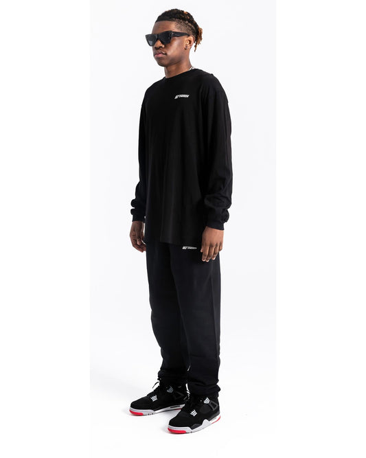 MNT CNDITION BRAND LONG SLEEVE T SHIRT BLACK