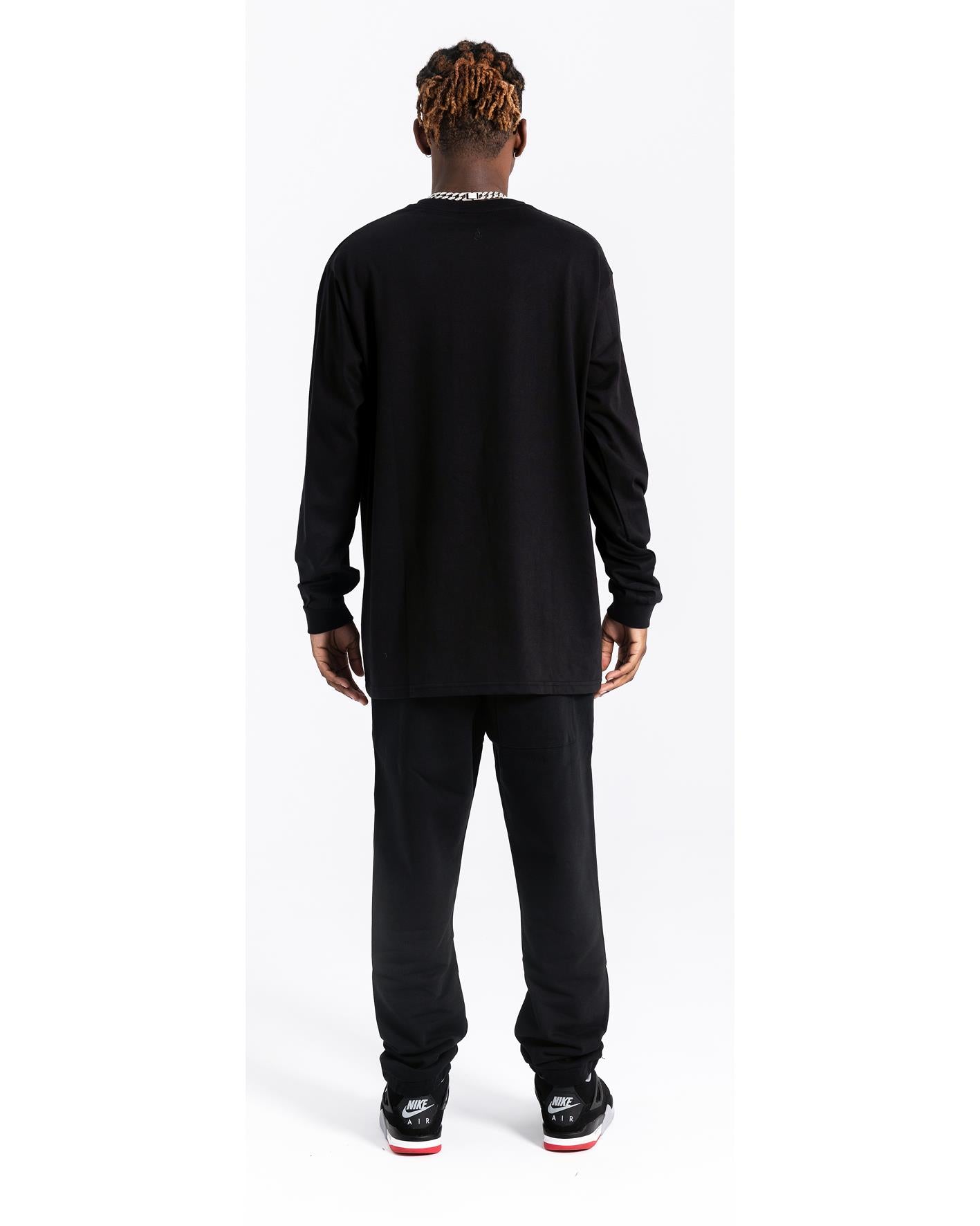 MNT CNDITION BRAND LONG SLEEVE T SHIRT BLACK