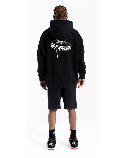 MNT CNDITION ORGANIC HOODIE 0010 BLACK